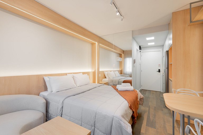 Studio Nude with a complete leisure area