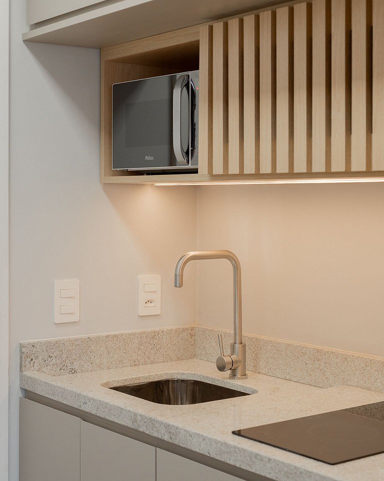 Studio Nude with a complete leisure area