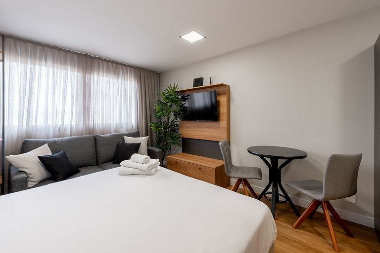 Studio Paris | Rooftop, pool and parking space