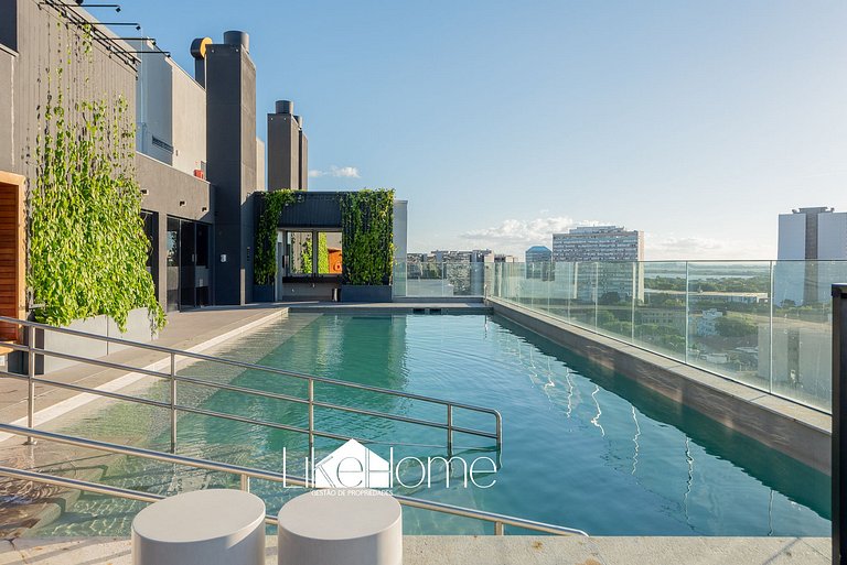 Apto c/ Rooftop, Piscina y Parking • R. República