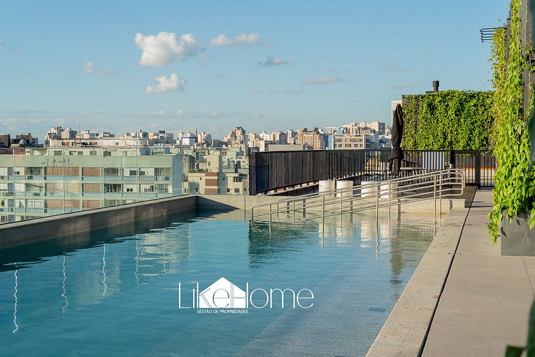 Apto c/ Rooftop, Piscina y Parking • R. República