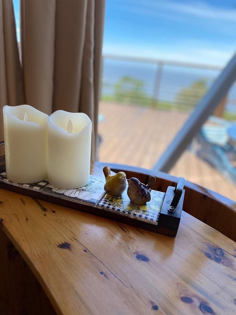 Domo con vista panorámica y bañera exclusiva