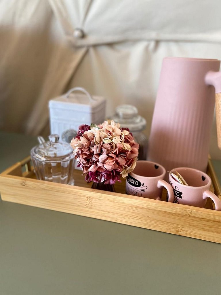 Domo con vista panorámica y bañera exclusiva