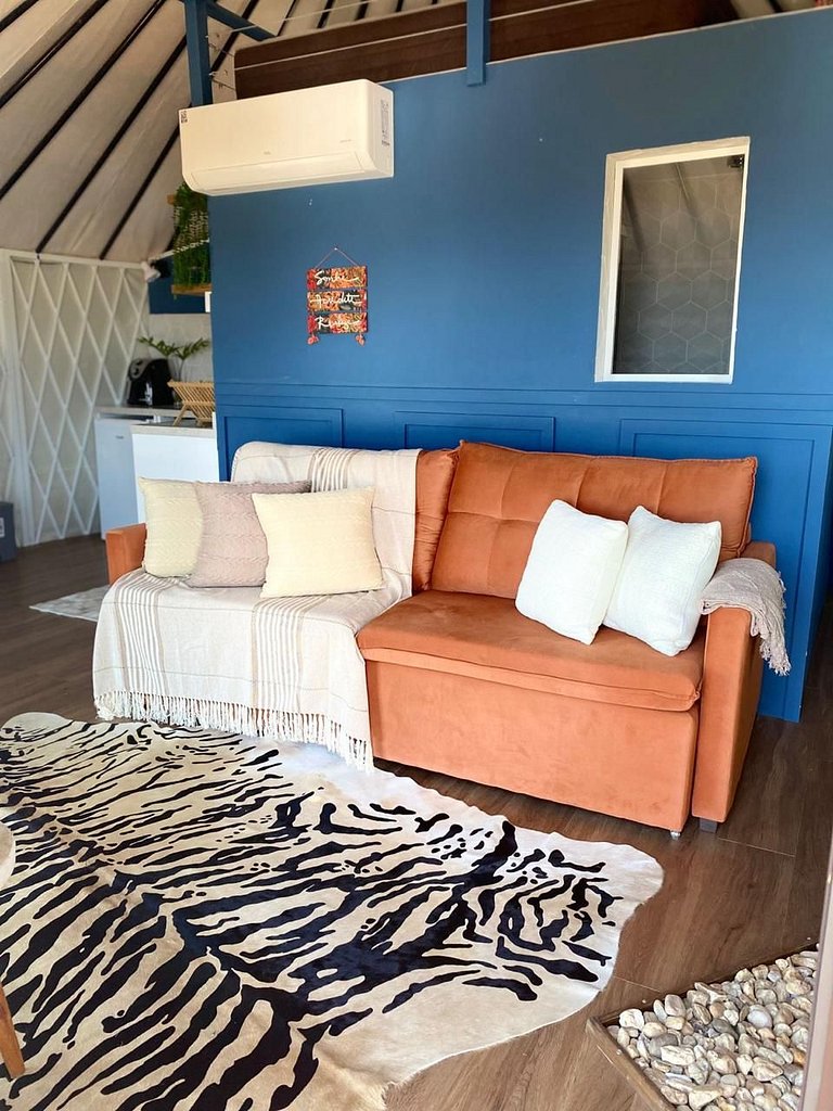 Domo con vista panorámica y bañera exclusiva