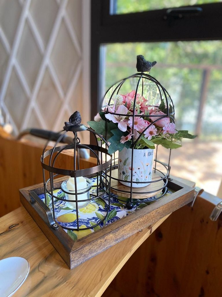 Dome with panoramic view and private bathtub