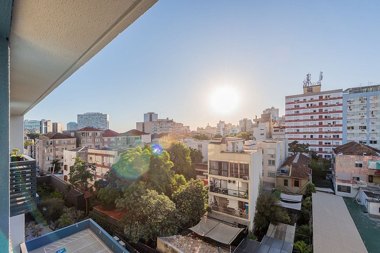 Apto c/ Rooftop, Piscina e Vaga • R. República