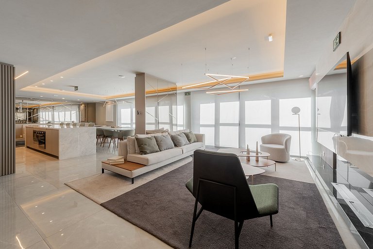 Studio com rooftop perto do consulado