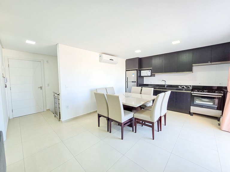 Penthouse with Ocean View and 2 Suites in Bombinhas
