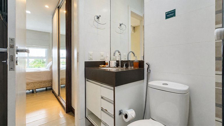 Salinas | Apartamento de 3 Habitaciones en Bombinhas
