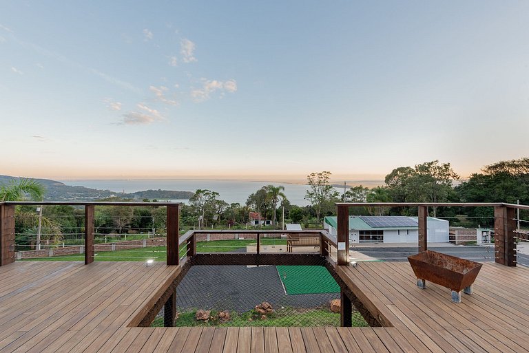 Domo com vista panorâmica e banheira exclusiva