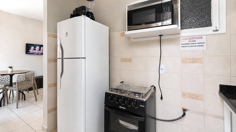 Origens 50m from Bombas Beach with Balcony and BBQ