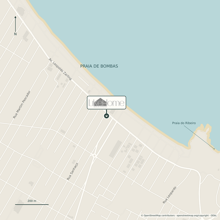 Origens 50m from Bombas Beach with Balcony and BBQ